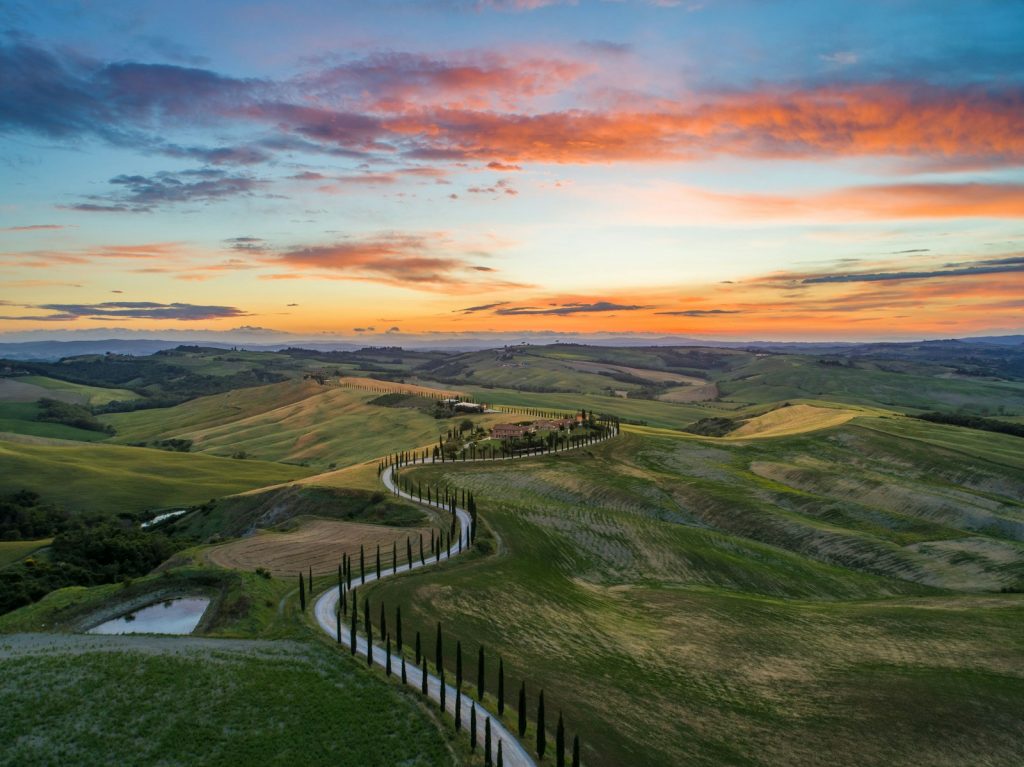 le tour de la toscane à velo